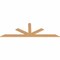 Ekena Millwork Saratoga Timber Gable Bracket, Western Red Cedar, 108"W x 36"H x 1 1/2"D x 5 1/2"F, 8/12 Pitch GBW108X36X0206SAR00SWR - alternate 5